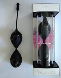 20310 Kulki dopochwowe VibeTherapy Fascinate czarne