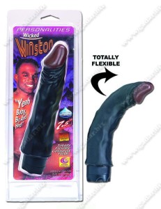 10073 Wibrator Realistic Winston 7,5" czarny