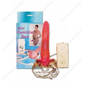 17011 Proteza penisa damska z wibratorem