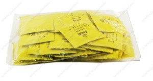 30009 Prezerwatywy AMOR żółte i bananowe 50 sztuk