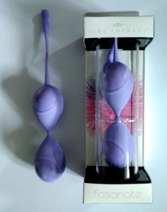 20311 Kulki dopochwowe VibeTherapy Fascinate fiolet