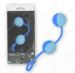 20206 Kulki dopochwowe Little Frisky niebieskie