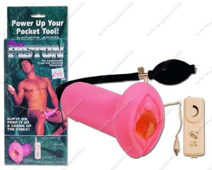 15015 Wagina z pompką Piston