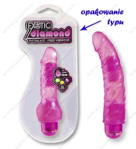 13406 Wibrator Exotic Diamond 7" różowy
